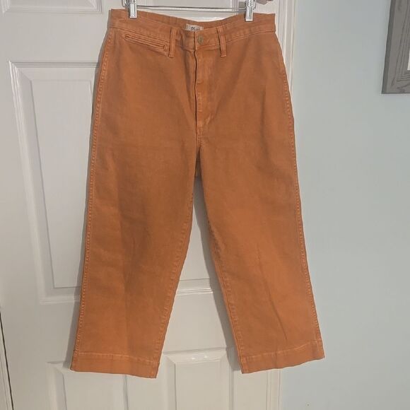 Men's Orange Pants - Picture 1 of 5